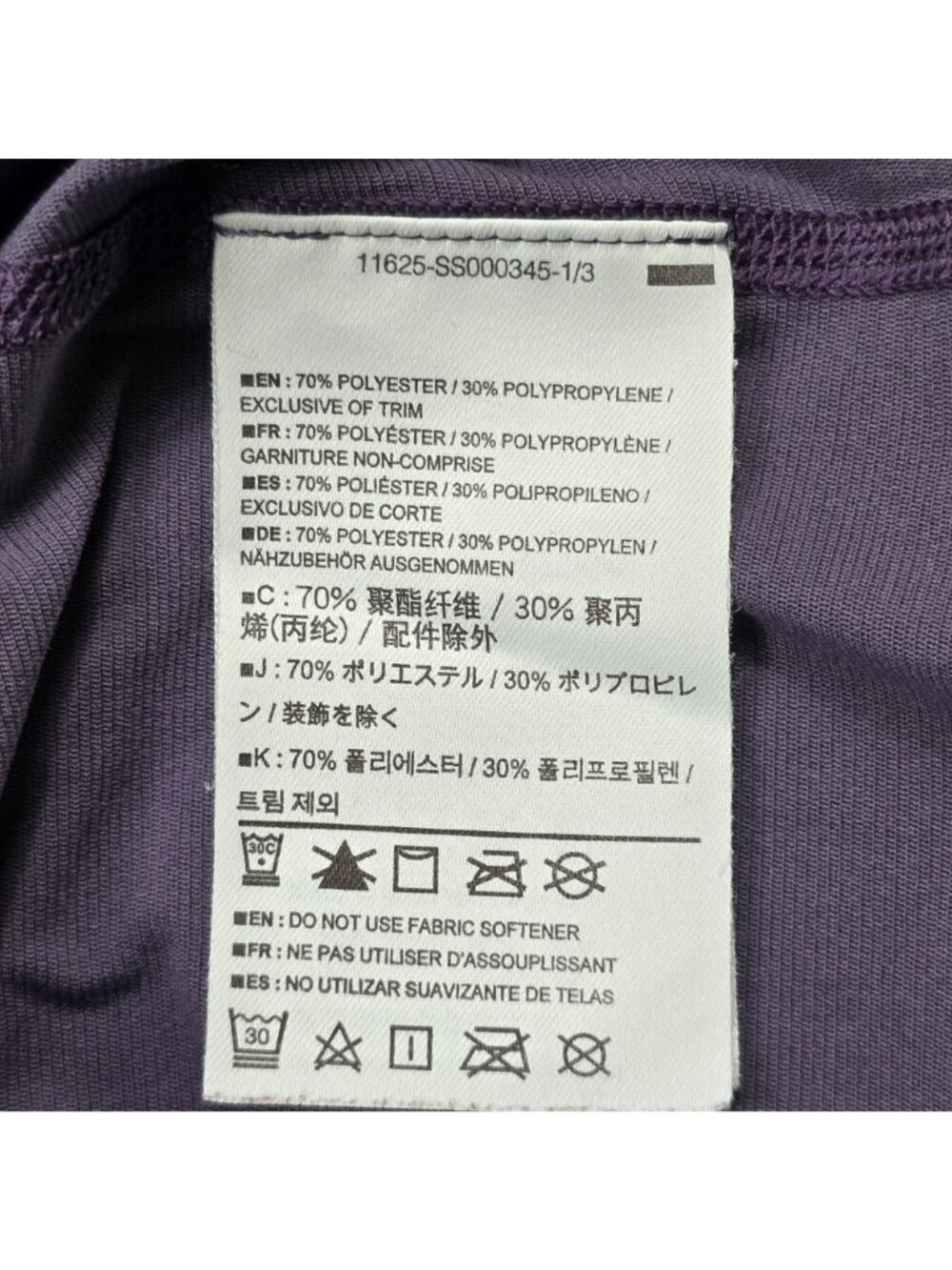 ArcTeryx Womens S Performance T-Shirt Purple Short Sleeve Activewear - Picture 3 of 4